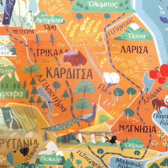 Svoora χάρτης με μαγνητικό παζλ - Ταξιδεύοντας στην Ελλάδα Svoora χάρτης με μαγνητικό παζλ - Ταξιδεύοντας στην Ελλάδα