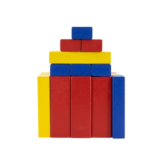 Viga Toys – Ξύλινος Πύργος Ισορροπίας με χρώματα & ζάρια