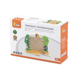 Viga Toys – Επιτραπέζιο παιχνίδι – Ο τοίχος και ο σκανδαλιάρης σκίουρος