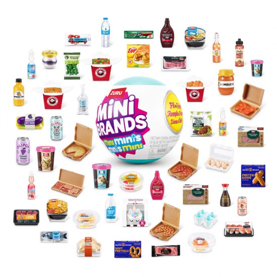 ZURU ΠΑΙΧΝΙΔΙ ΜΙΝΙΑΤΟΥΡΑ ΣΥΛΛΕΚΤΙΚΟ MINI BRANDS SERIES 1 FILL THE FRIDGE ΓΙΑ ΠΑΙΔΙΑ 3+ ZURU ΠΑΙΧΝΙΔΙ ΜΙΝΙΑΤΟΥΡΑ ΣΥΛΛΕΚΤΙΚΟ MINI BRANDS SERIES 1 FILL THE FRIDGE ΓΙΑ ΠΑΙΔΙΑ 3+