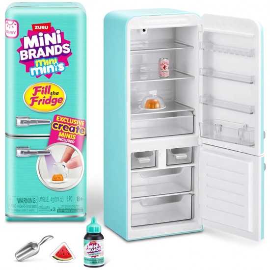 ZURU ΠΑΙΧΝΙΔΙ ΜΙΝΙΑΤΟΥΡΑ ΣΥΛΛΕΚΤΙΚΟ MINI BRANDS SERIES 1 FILL THE FRIDGE ΨΥΓΕΙΟ ΓΙΑ ΠΑΙΔΙΑ 3+ ZURU ΠΑΙΧΝΙΔΙ ΜΙΝΙΑΤΟΥΡΑ ΣΥΛΛΕΚΤΙΚΟ MINI BRANDS SERIES 1 FILL THE FRIDGE ΨΥΓΕΙΟ ΓΙΑ ΠΑΙΔΙΑ 3+
