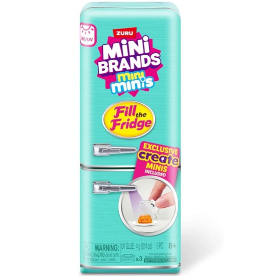 ZURU ΠΑΙΧΝΙΔΙ ΜΙΝΙΑΤΟΥΡΑ ΣΥΛΛΕΚΤΙΚΟ MINI BRANDS SERIES 1 FILL THE FRIDGE ΨΥΓΕΙΟ ΓΙΑ ΠΑΙΔΙΑ 3+ ZURU ΠΑΙΧΝΙΔΙ ΜΙΝΙΑΤΟΥΡΑ ΣΥΛΛΕΚΤΙΚΟ MINI BRANDS SERIES 1 FILL THE FRIDGE ΨΥΓΕΙΟ ΓΙΑ ΠΑΙΔΙΑ 3+